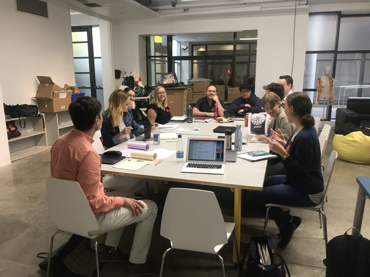 NACDI research fellow on-site at the Montreal Museum of Fine Arts for the Global Engagement of Museums in Canada project.